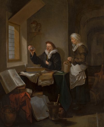 The Visit to the Doctor by Hendrik Heerschop